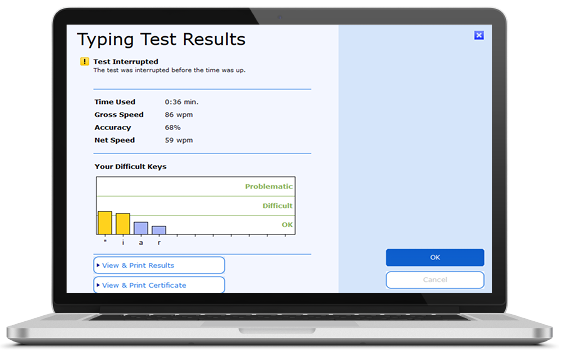 Typing Statistics